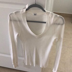 SPLENDID white thermal top!